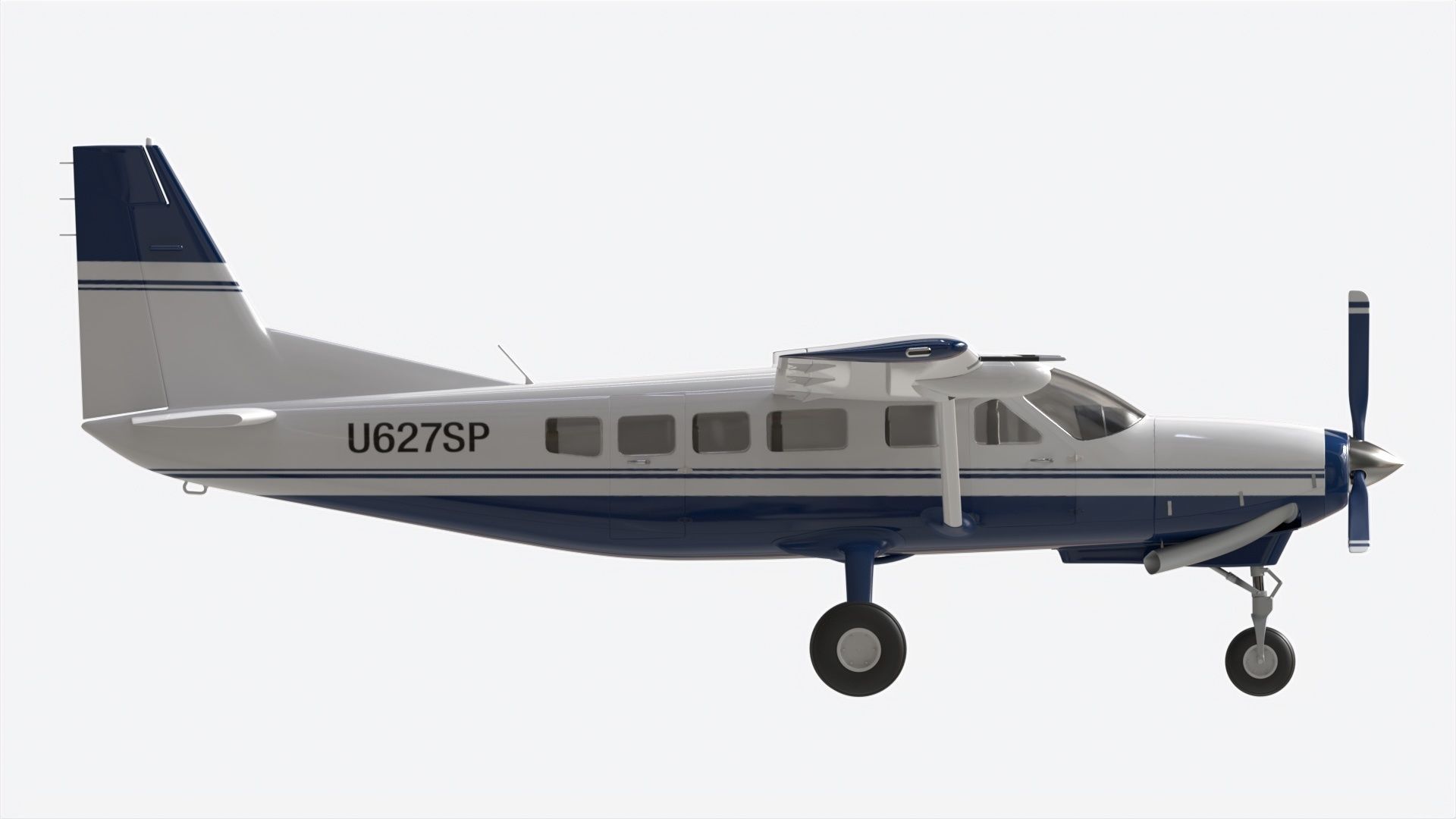 Cessna Caravan 3D model_6