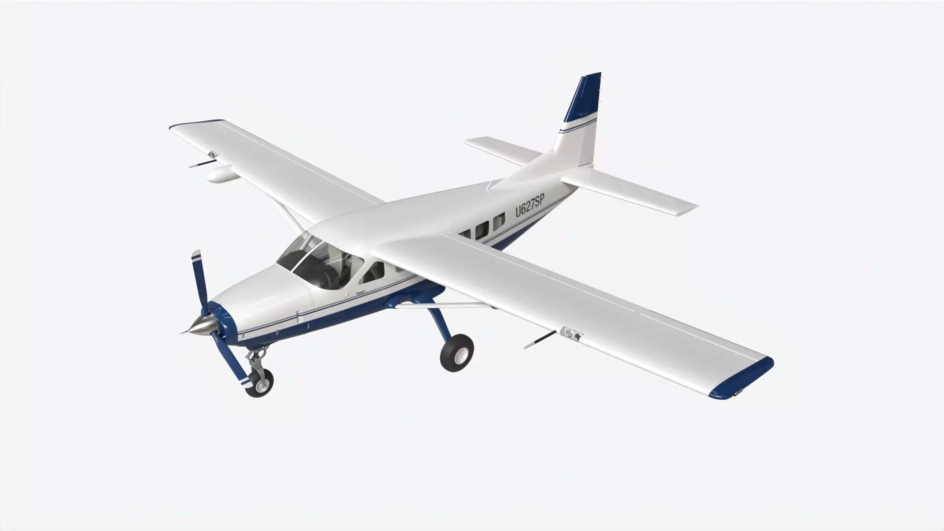 Cessna Caravan 3D model_0