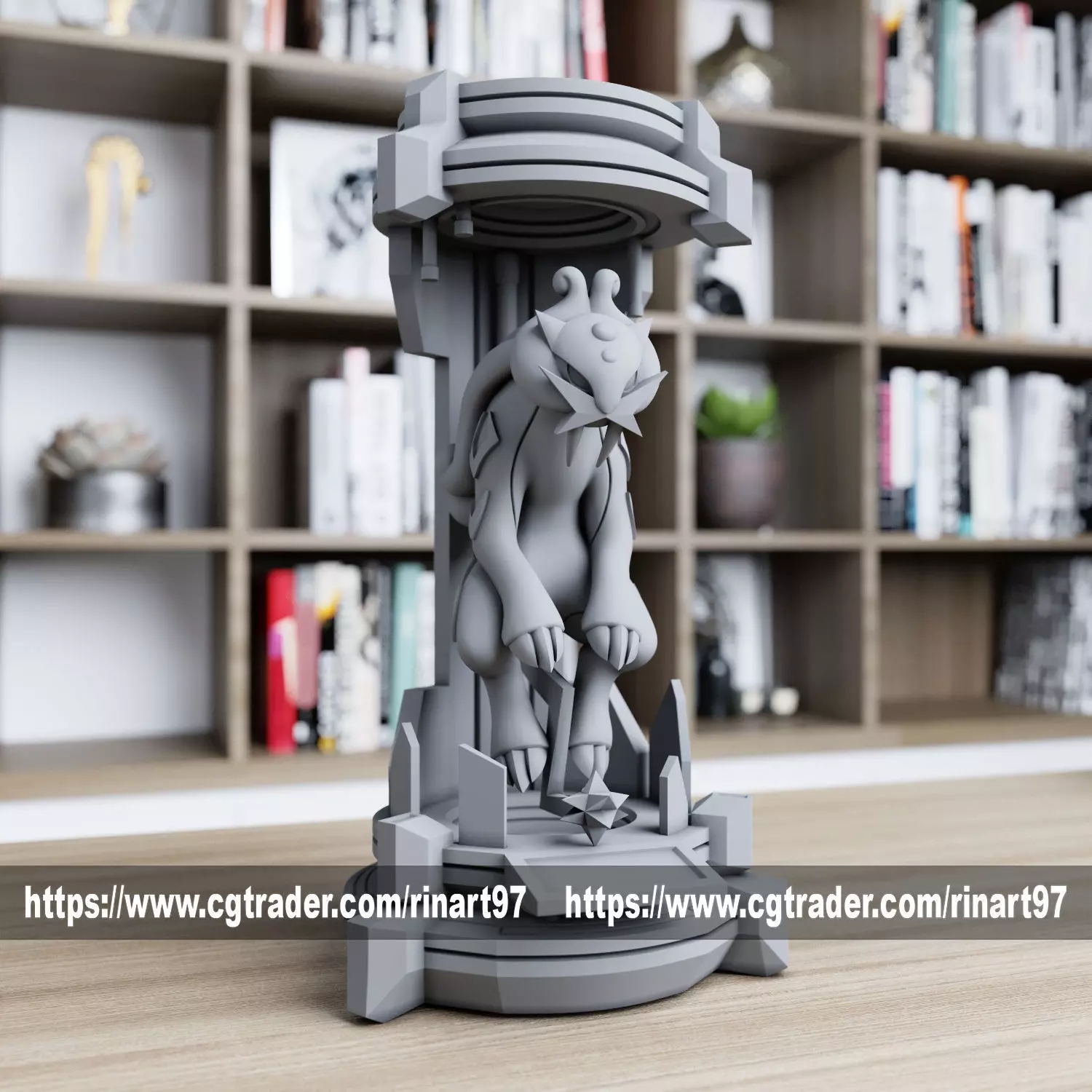 Raikou in the lab from pokemon 3D print model