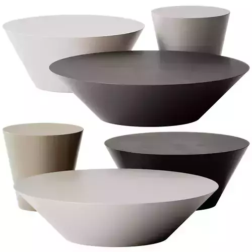 POND Round coffee tables by ACERBIS