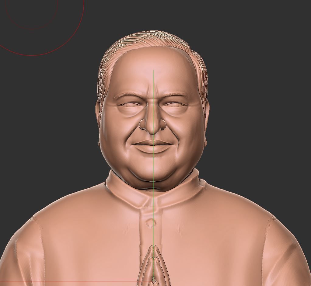 Mulayam Singh Yadav 3D print model_5