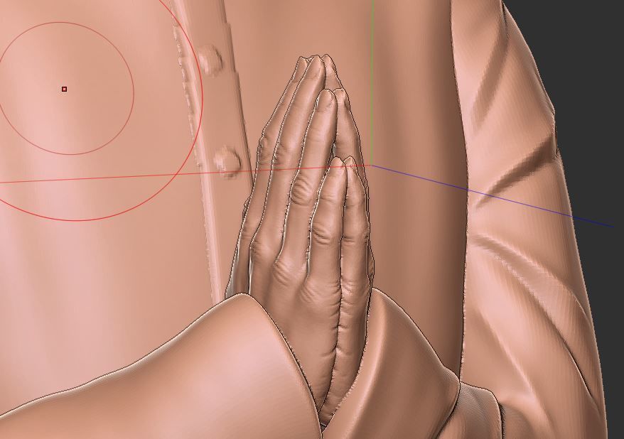 Mulayam Singh Yadav 3D print model_6