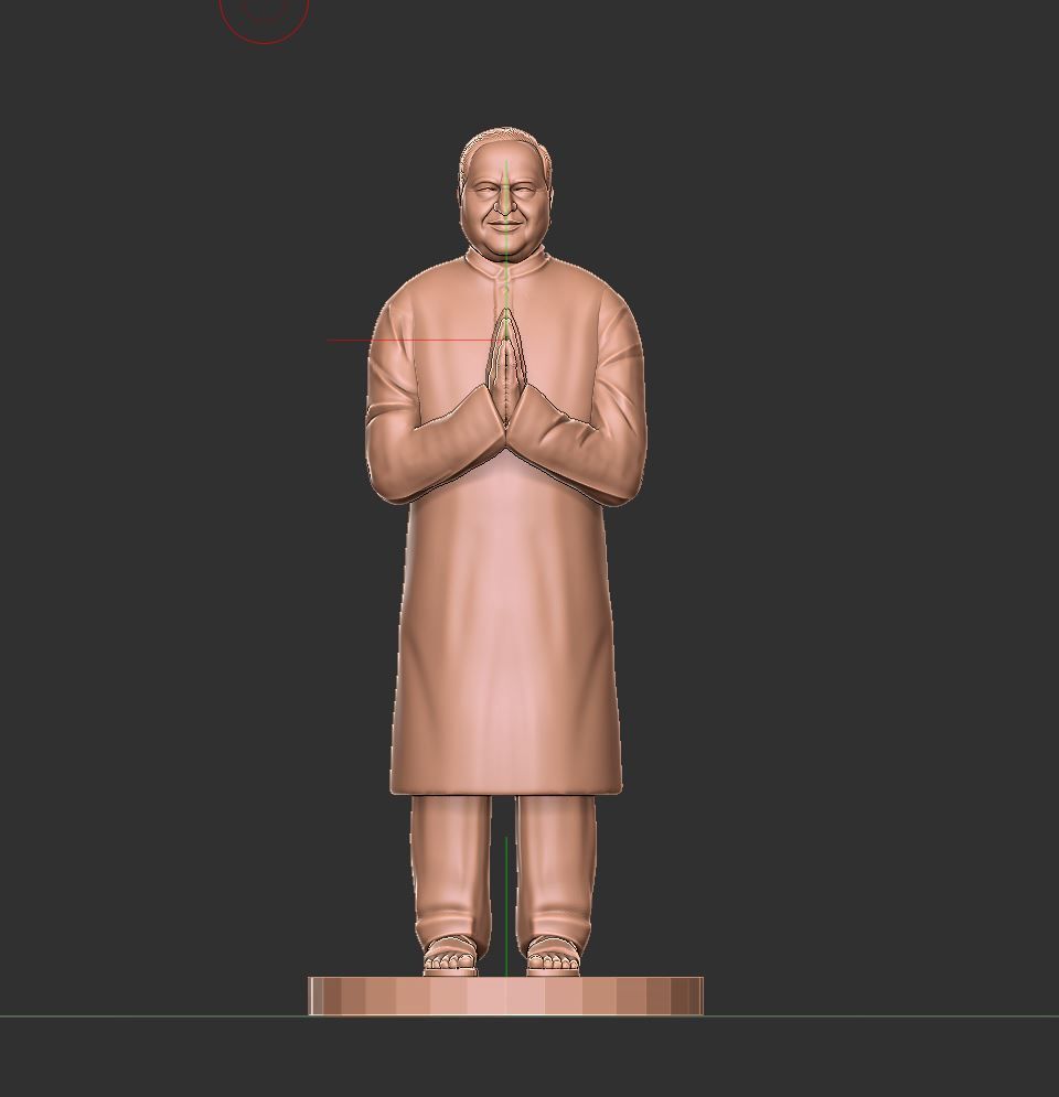 Mulayam Singh Yadav 3D print model_1