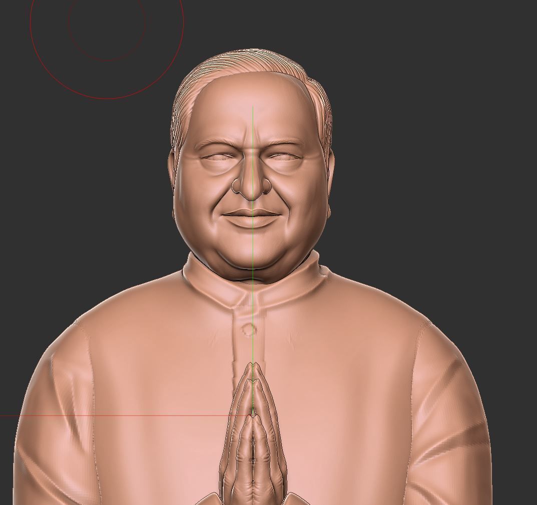 Mulayam Singh Yadav 3D print model_4