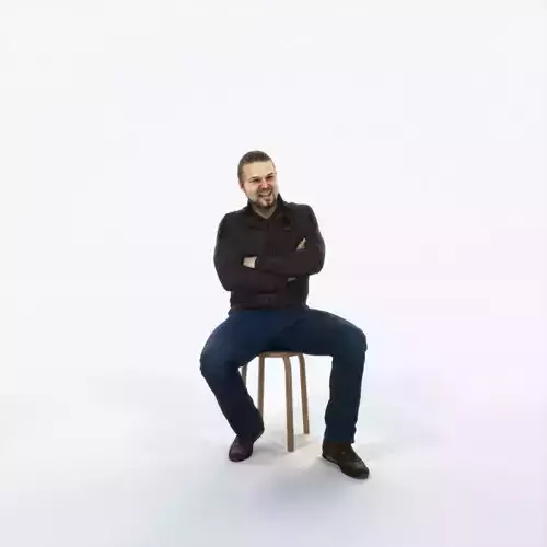 Keen 05K Listening Sitting Casual Man