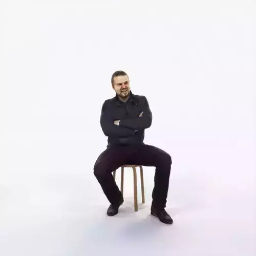 Keen 05I Listening Sitting Casual Man