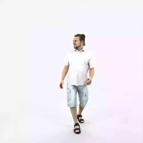 Keen 07A Listening Summer walking Casual Man