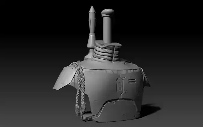 Long Stand for Boba Fett Helmet  Original Trilogy