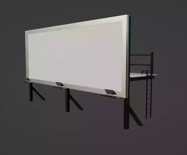 Billboard Free 3D model
