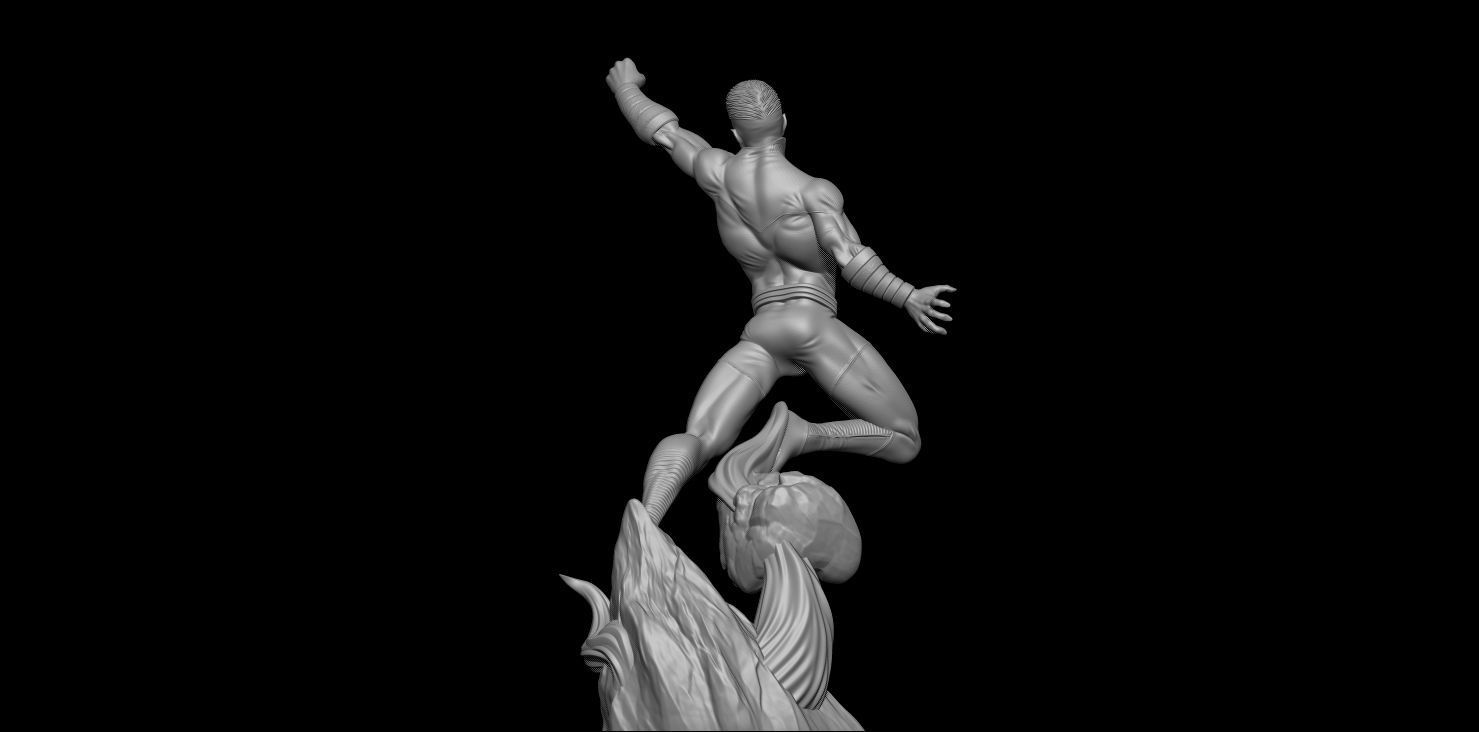 Fan Art Green Lantern Sinestro - Statue 3D print model_9