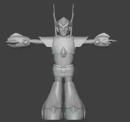 Megaman X5 Falcon Armor 3d Model 