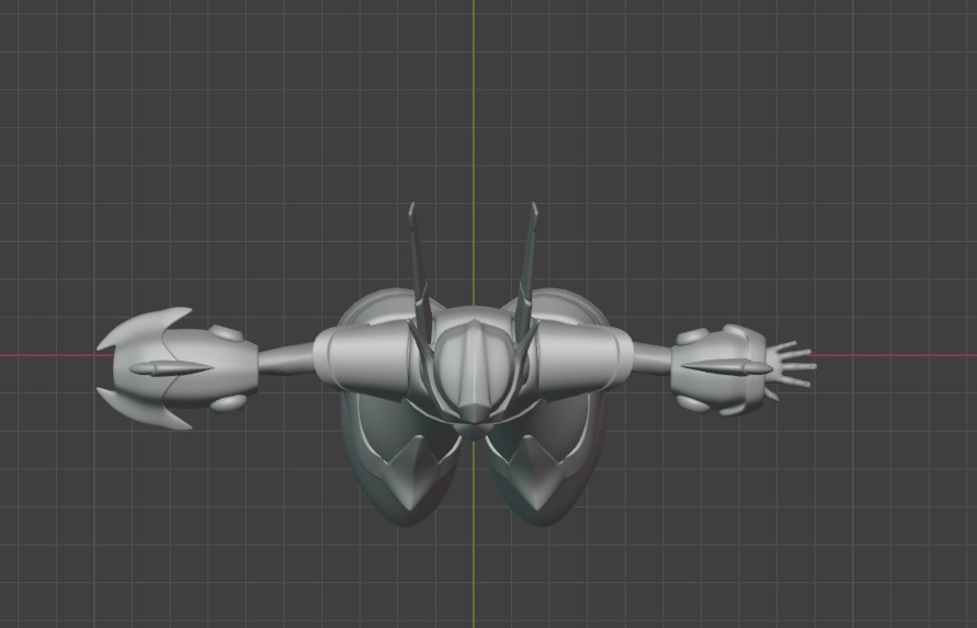 Megaman X5 Falcon Armor 3d Model  3D print model_4
