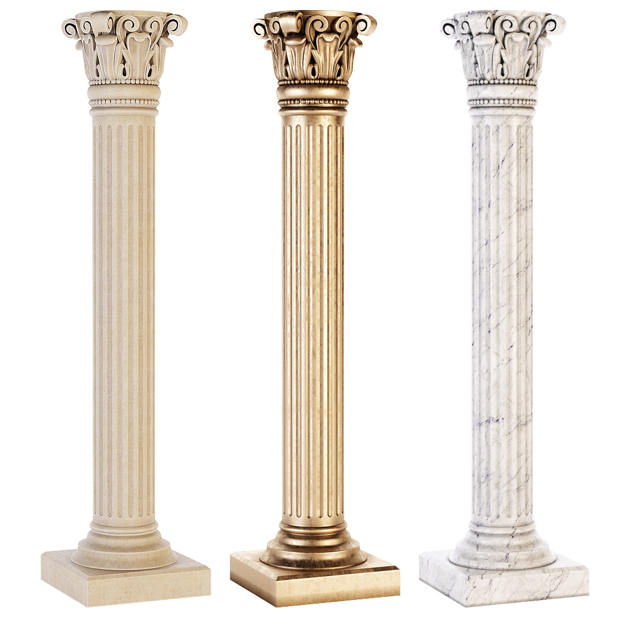 Column 003 3D model_3