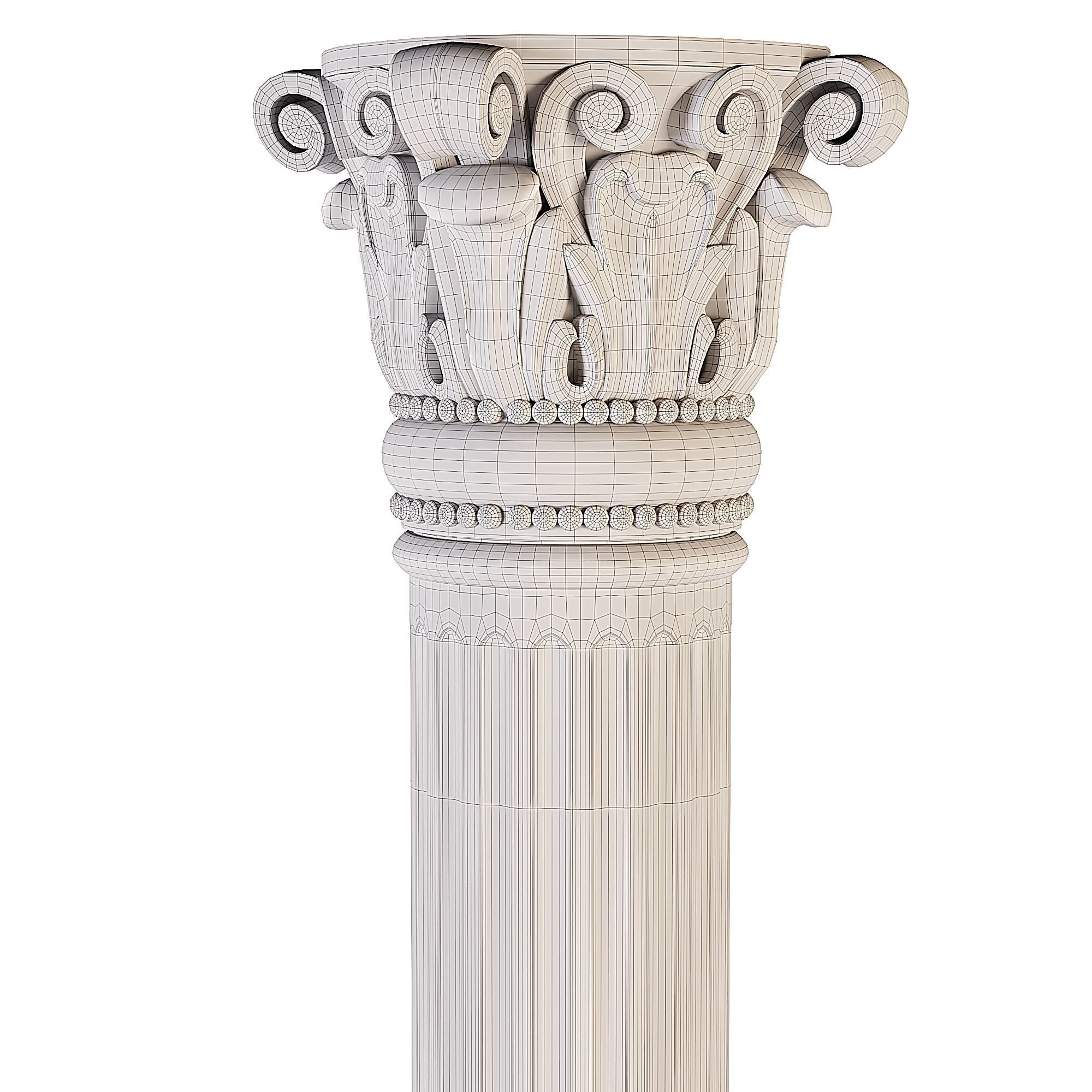 Column 003 3D model_8