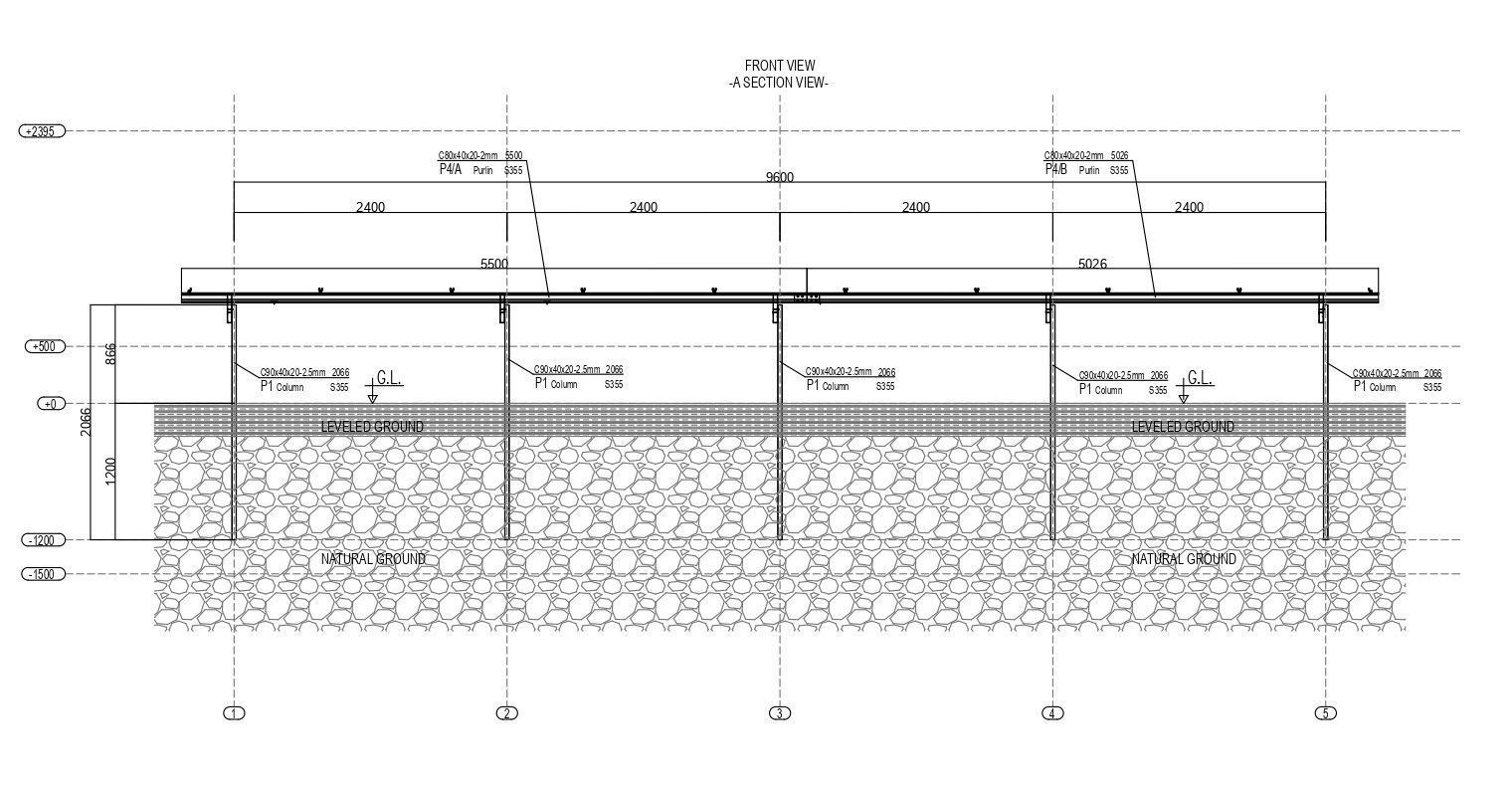 235 kWp Solar Project Type 17 3D model_3