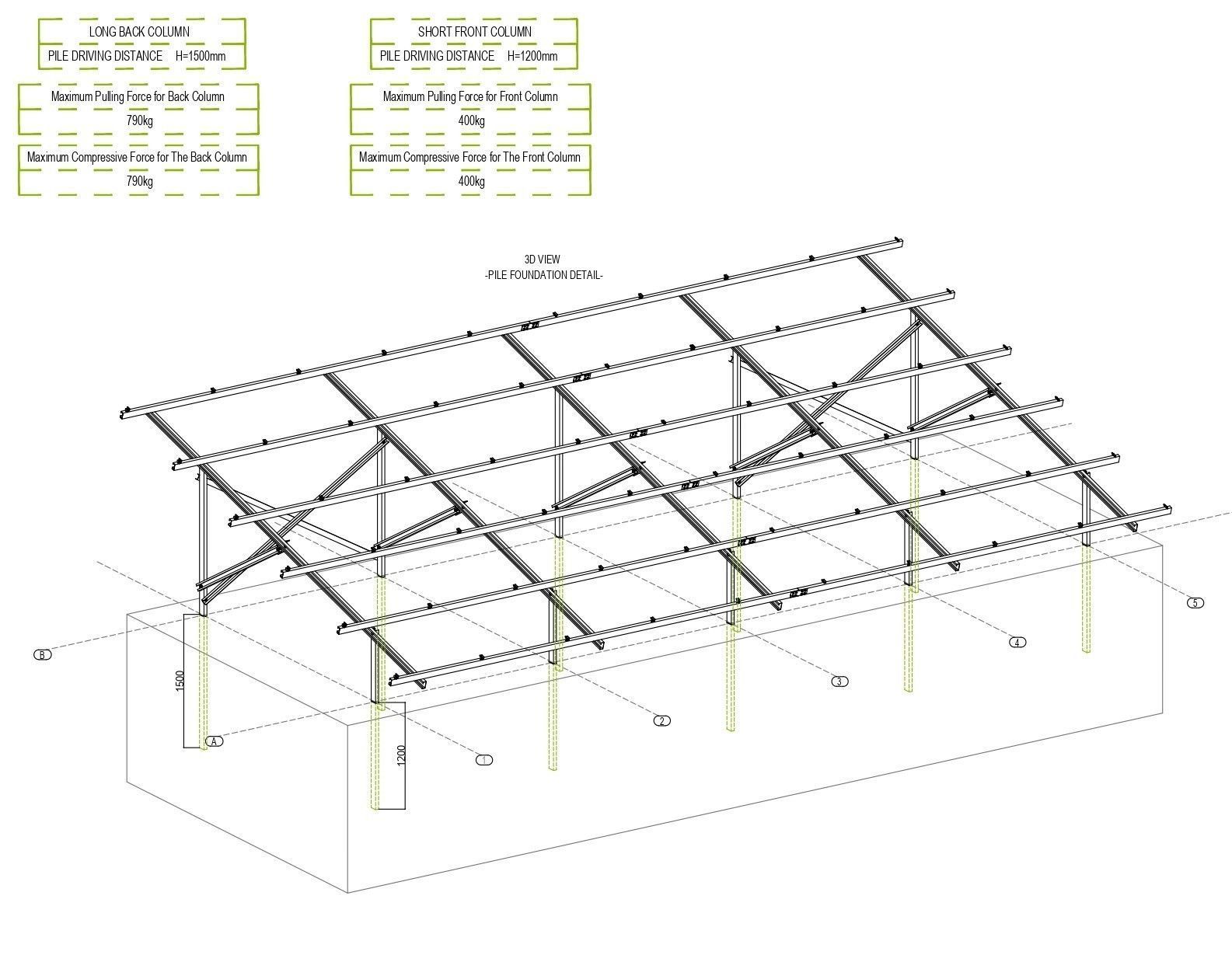 235 kWp Solar Project Type 17 3D model_6