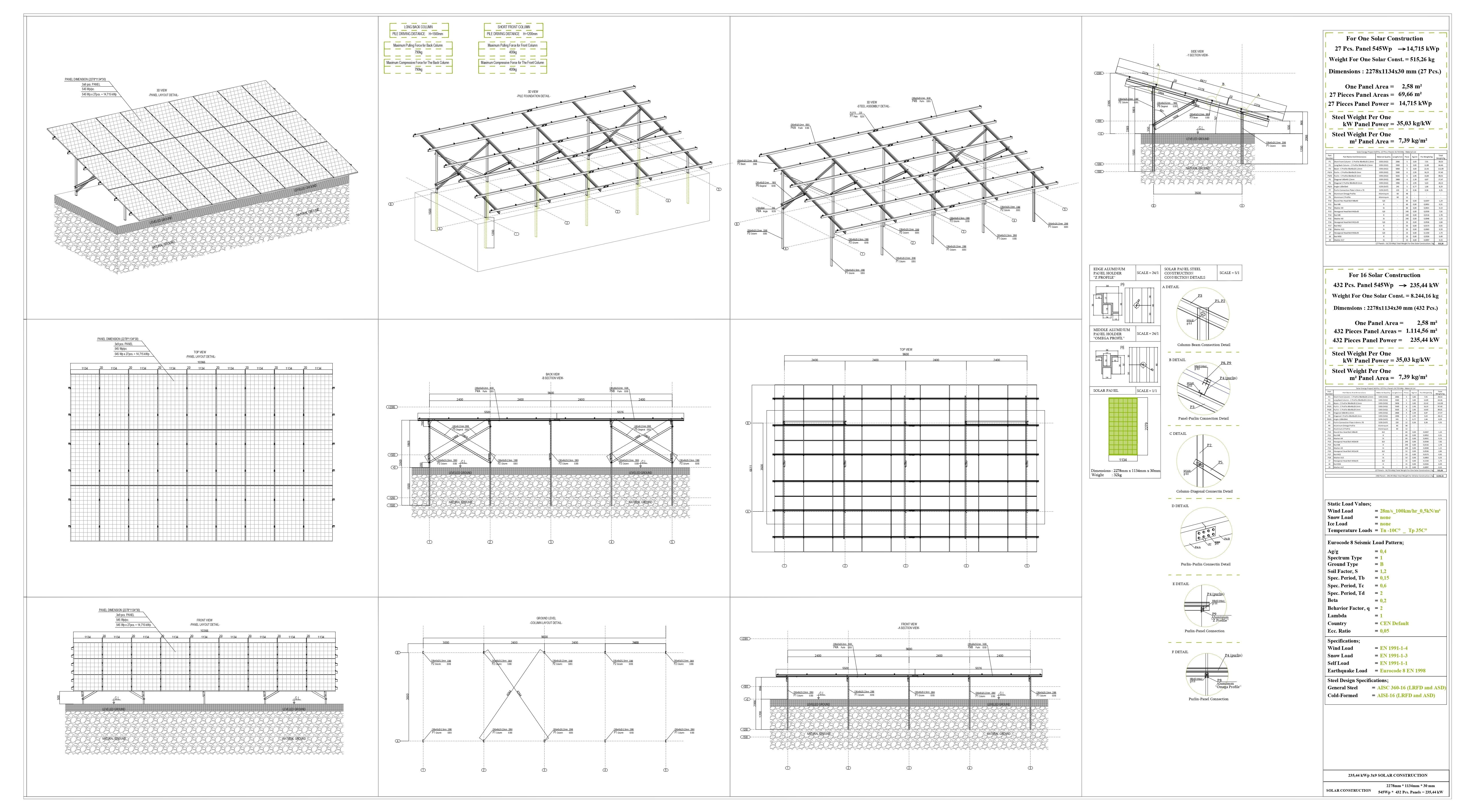 235 kWp Solar Project Type 17 3D model_1