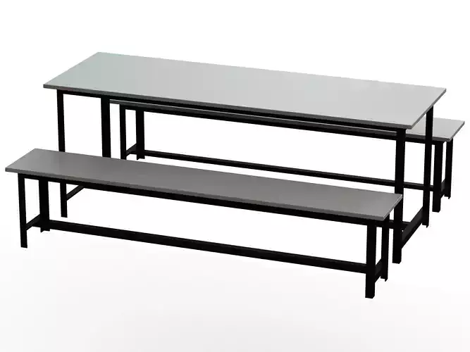 Canteen Steel Table