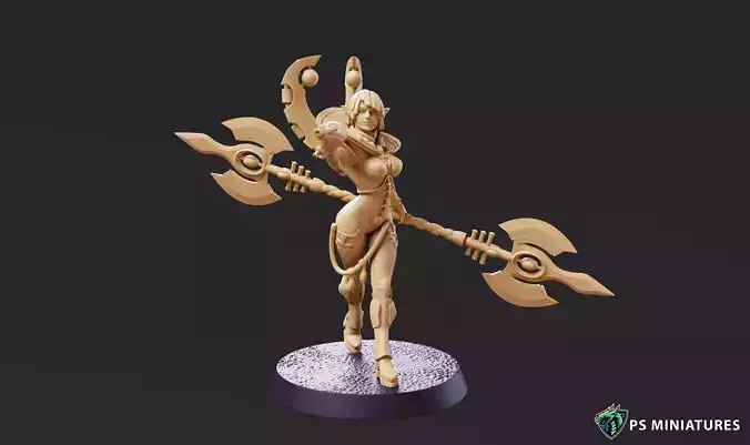 Space Elf Warmancer - Pose 2