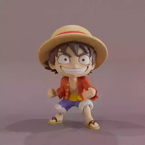 Luffy - One Piece 3D print model