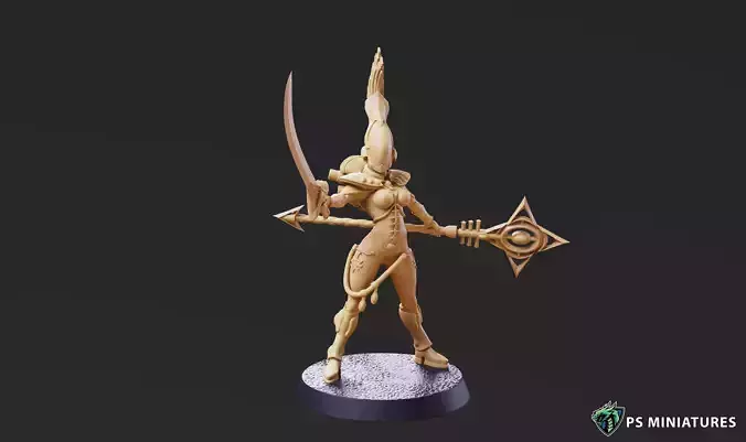 Space Elf Warmancer - Pose 4