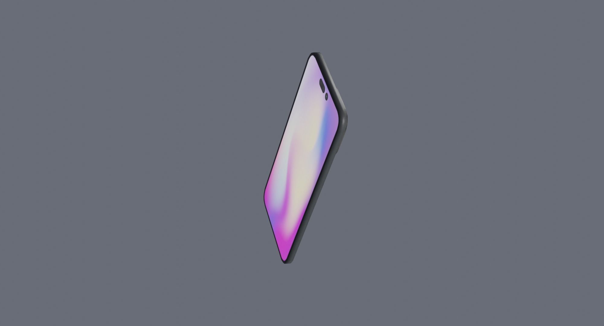 Iphone - Low Poly Model Low-poly 3D model_2
