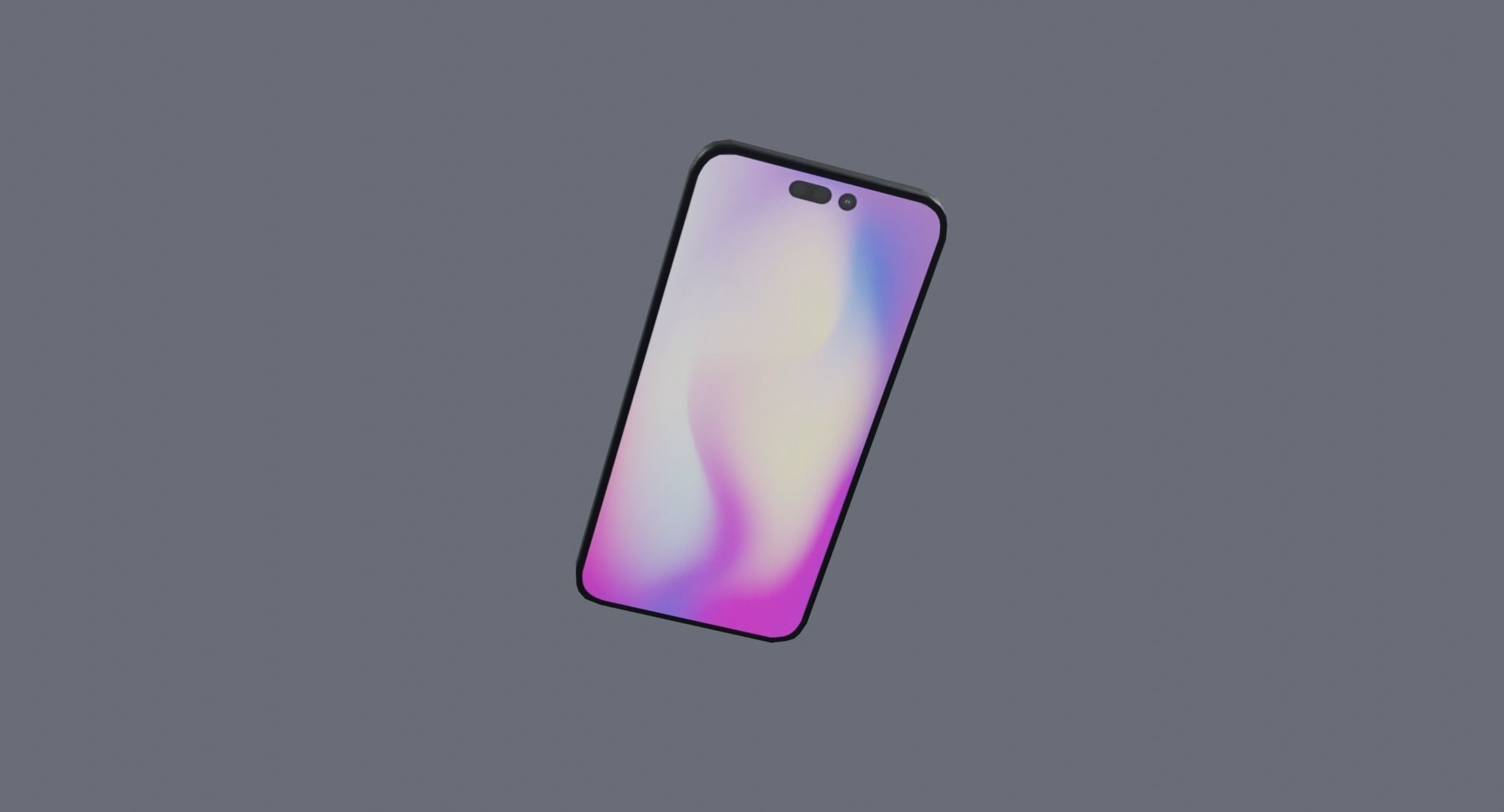 Iphone - Low Poly Model Low-poly 3D model_4