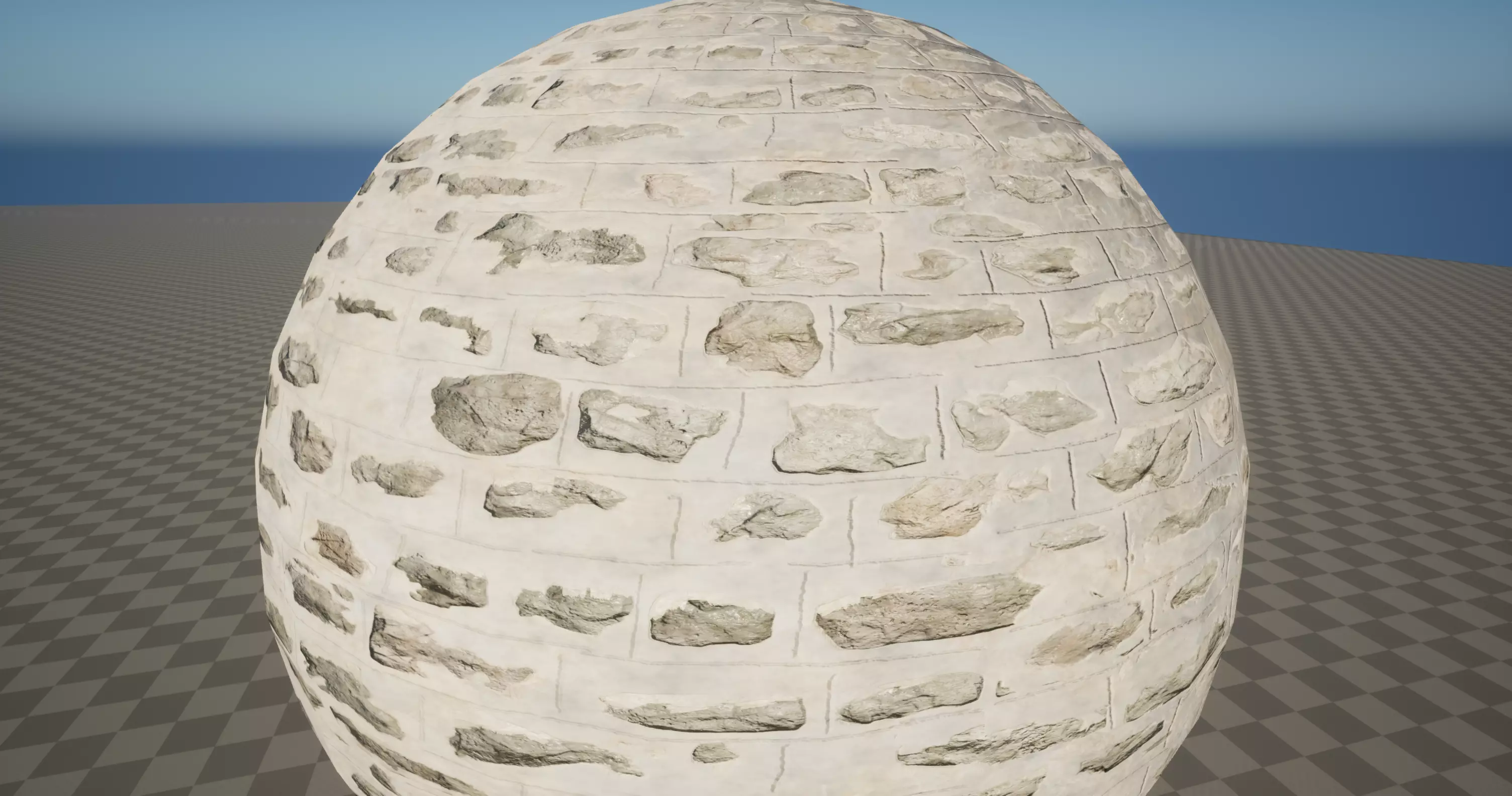 Medieval Pietra Rasa Wall PBR-Texture Texture_0