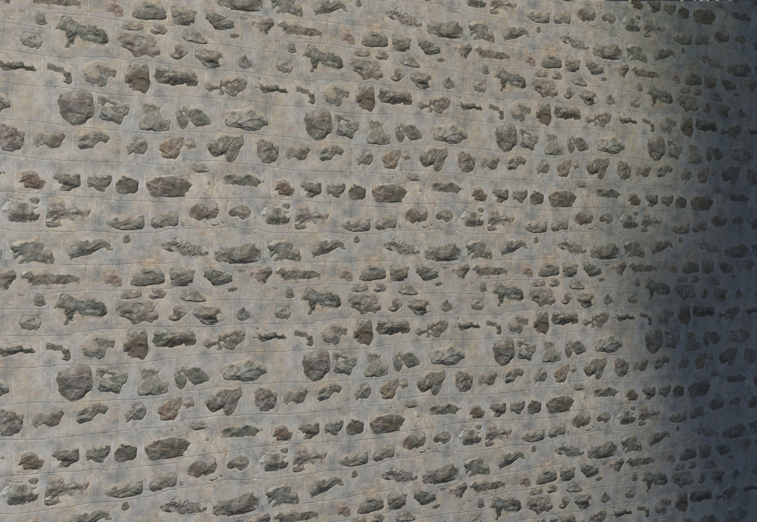 Medieval Pietra Rasa Wall PBR-Texture Texture_2