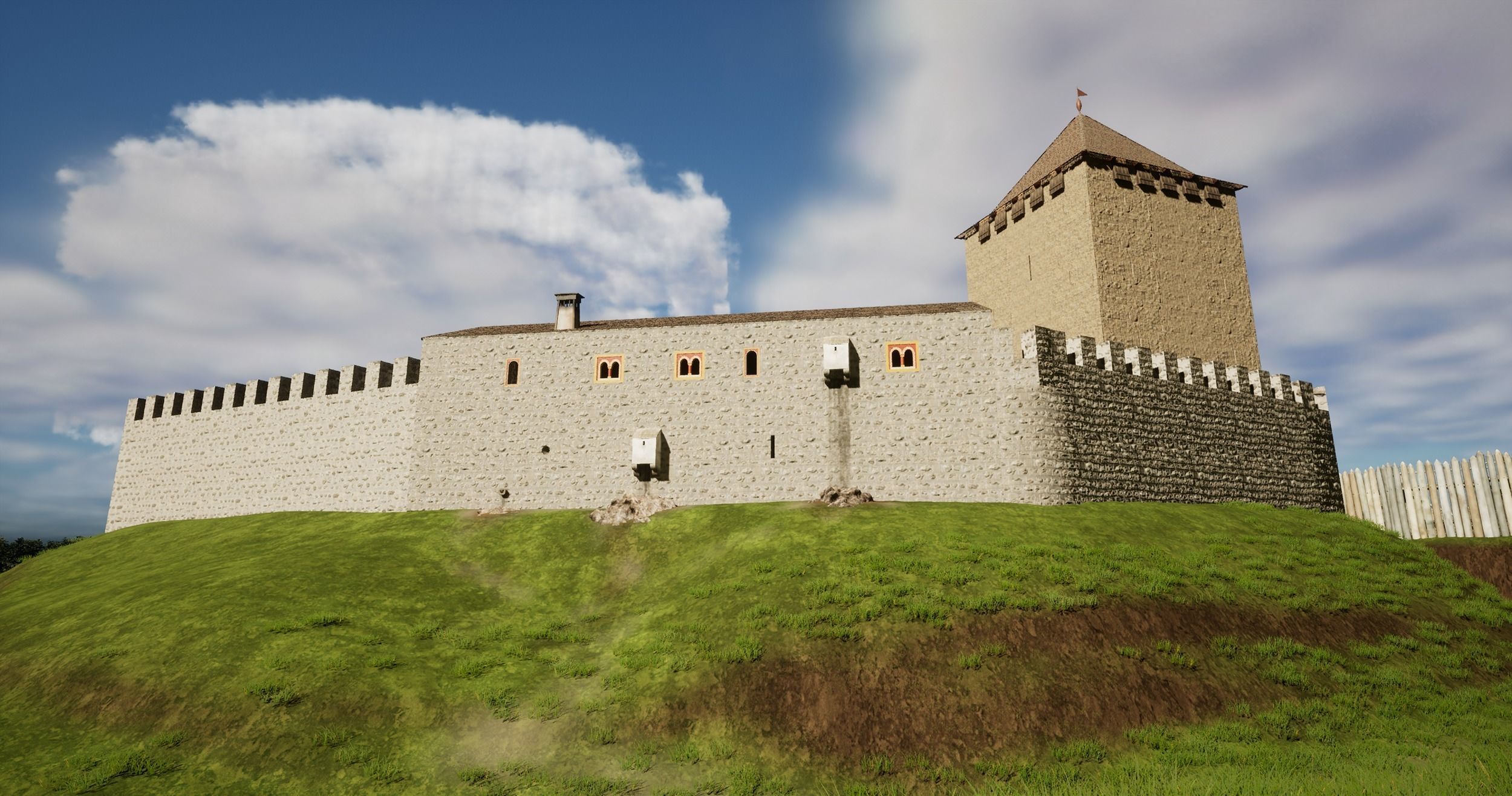 Medieval Pietra Rasa Wall PBR-Texture Texture_6