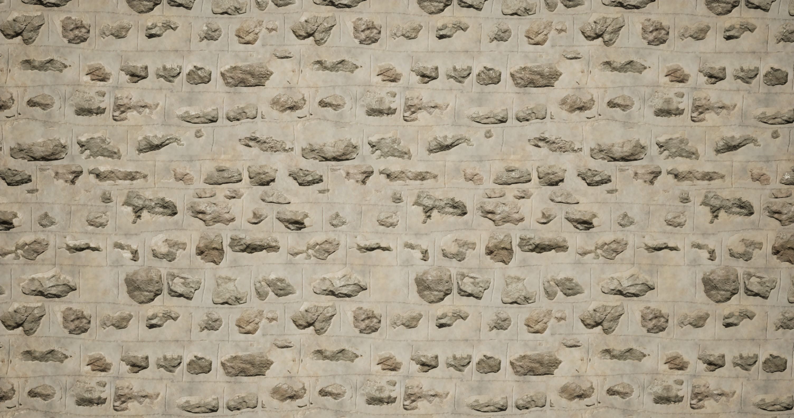 Medieval Pietra Rasa Wall PBR-Texture Texture_14