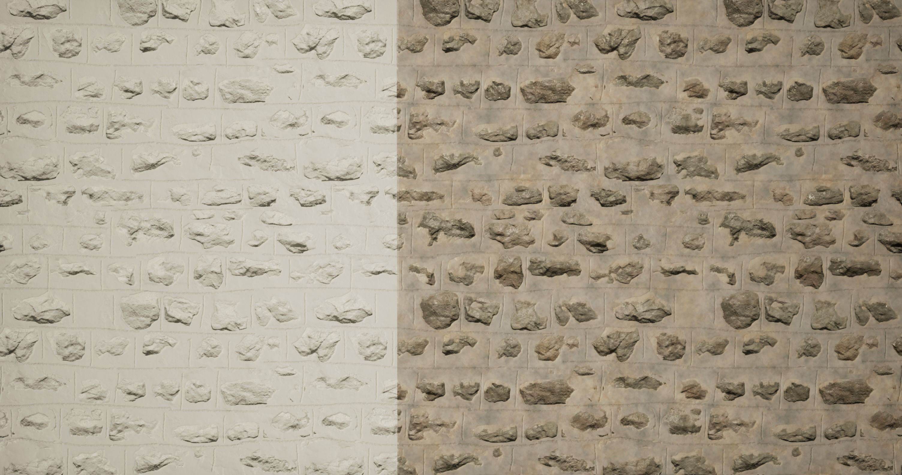 Medieval Pietra Rasa Wall PBR-Texture Texture_12