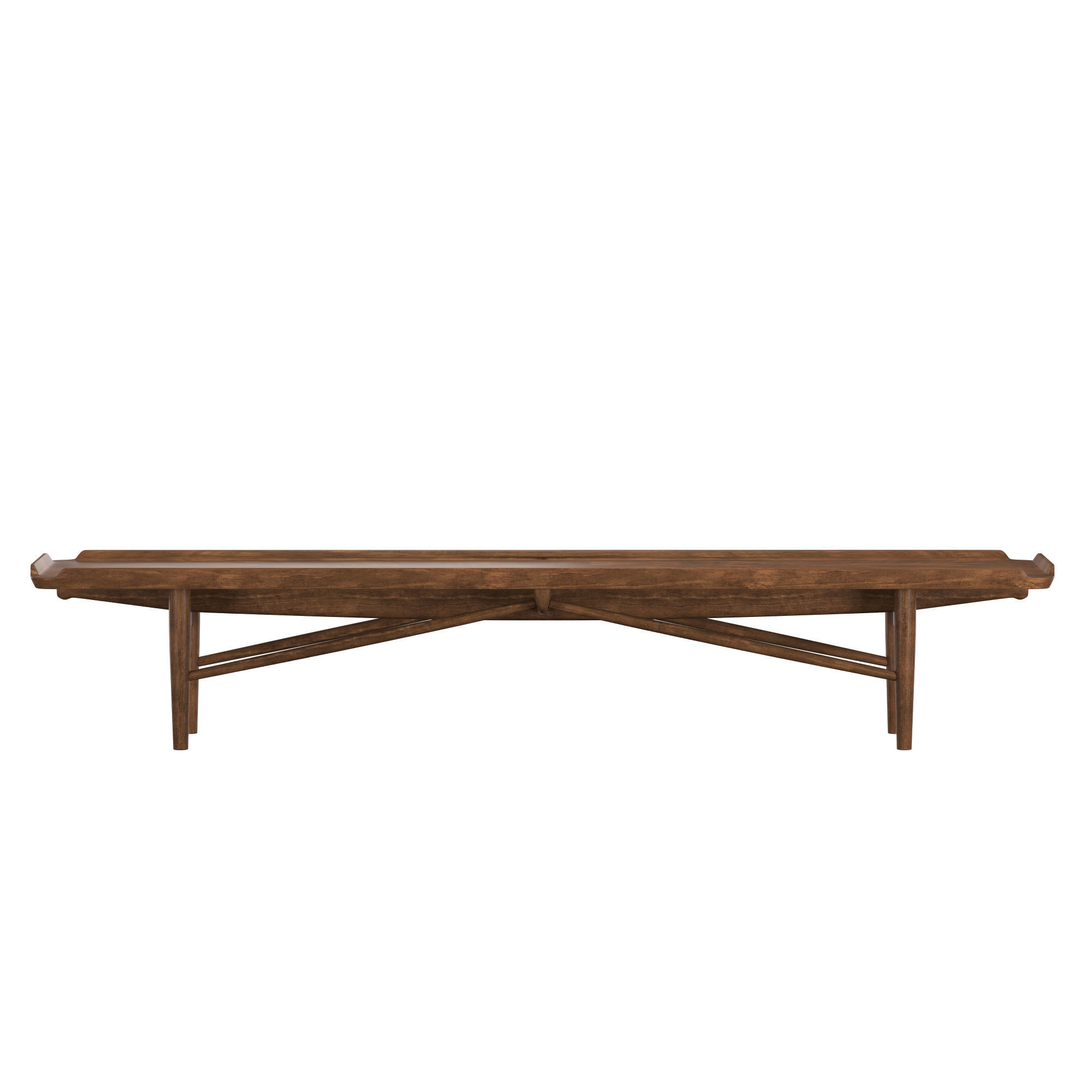Finn Juhl Cocktail Bench 1951 3D model CGTrader