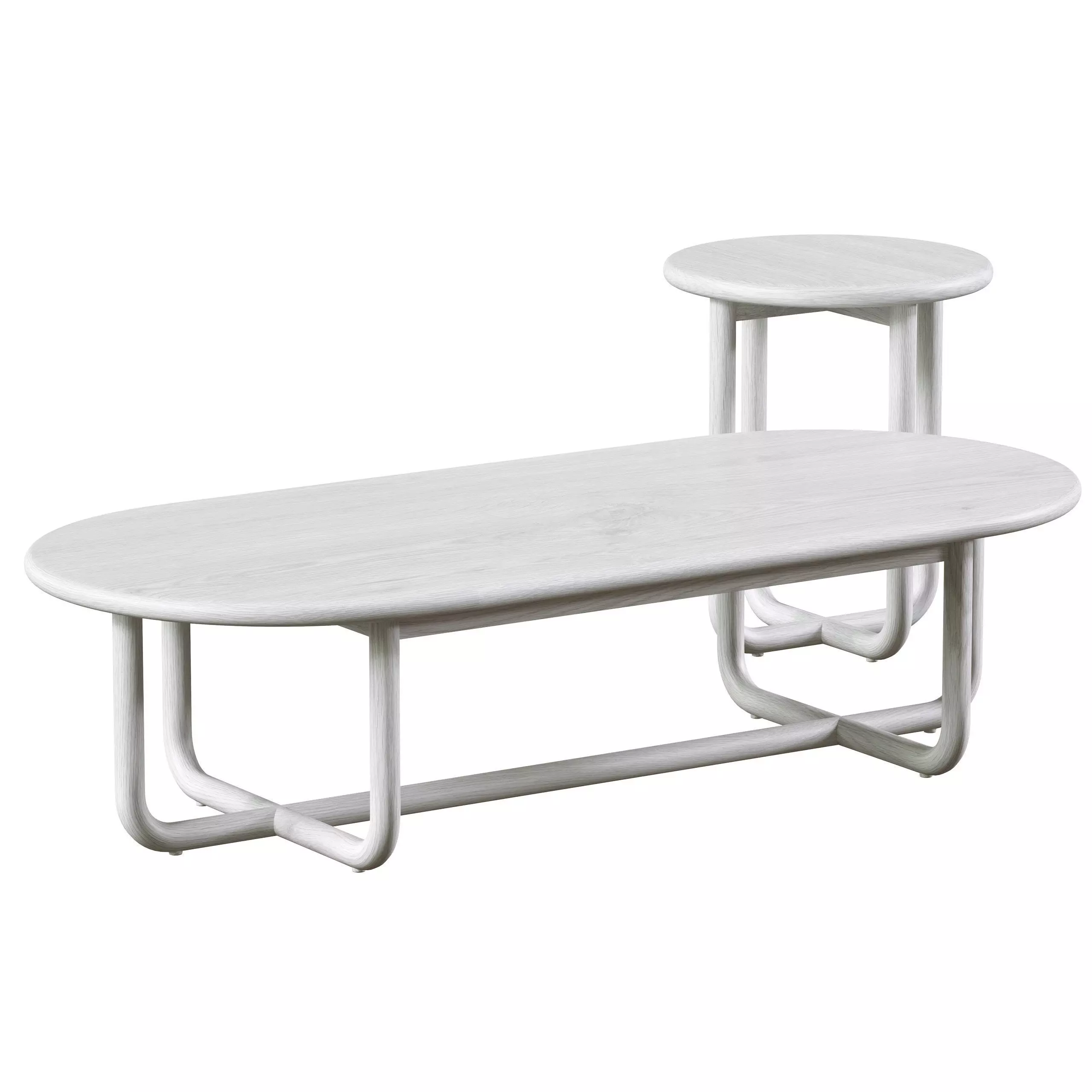 Jones Cross Coffee Side Table by The Hotel Space 3D model_0