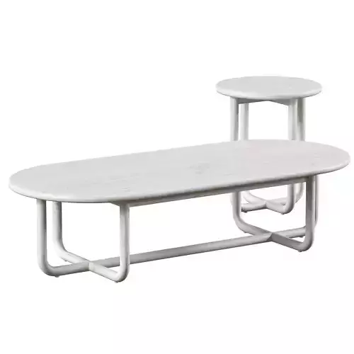 Jones Cross Coffee Side Table by The Hotel Space 3D model