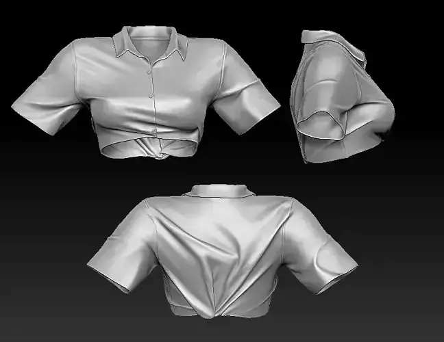 OFLSL5 - Jules Set Low-poly 3D model
