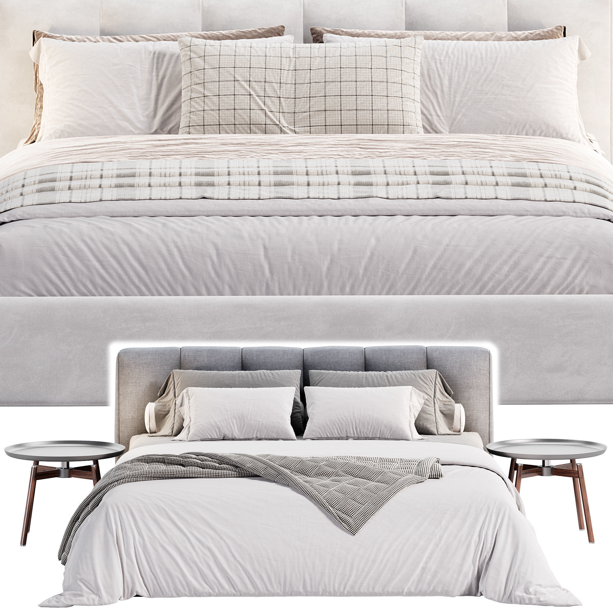 Warp bed by Lema 3D model_3