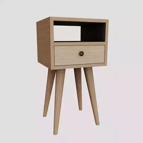 Bedside Oak Table