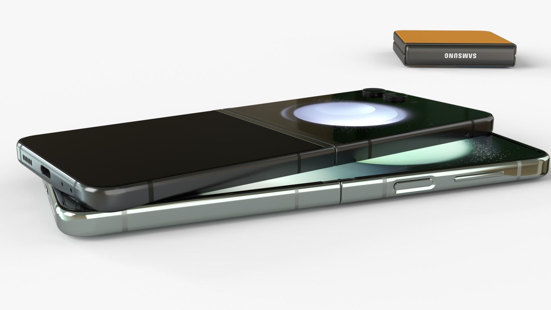 Full Collection Samsung Galaxy Z Flip 5 3D model_8