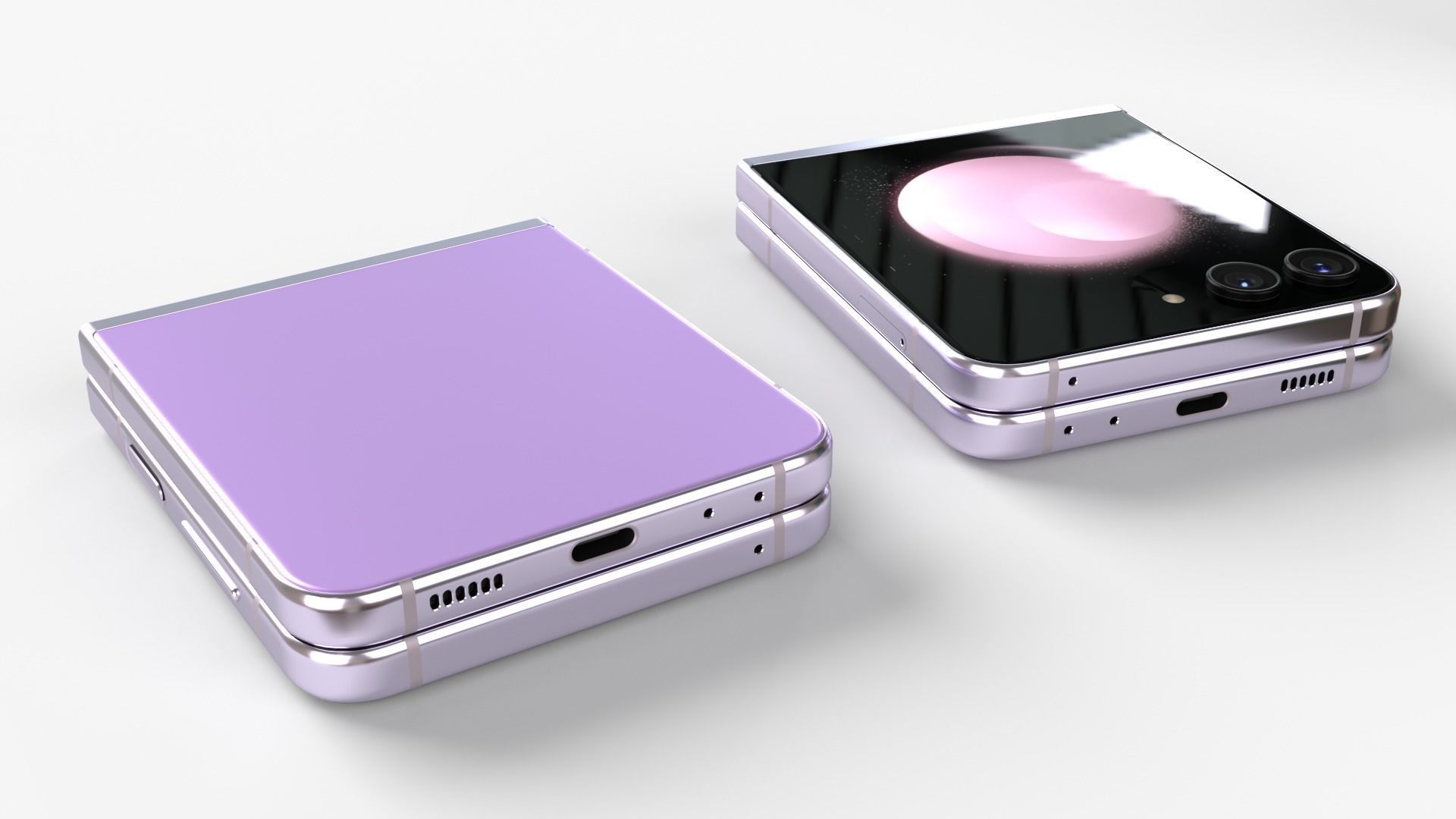 Full Collection Samsung Galaxy Z Flip 5 3D model_12