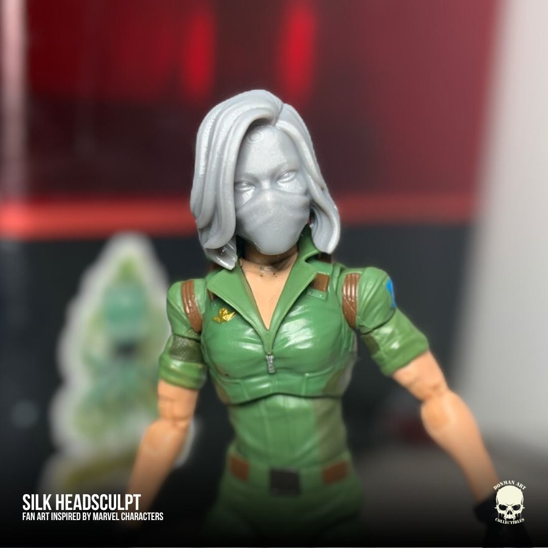 Silk Fan Art 3D printable File For Action Figure 3D print model_15