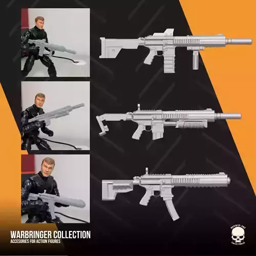Warbringer Collection 3D printable files for Action Figures