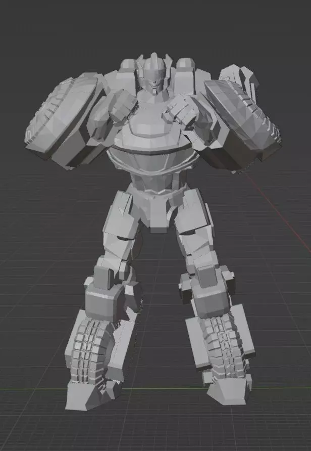 Jazz Fall of Cybertron pose 3 3D print model_0