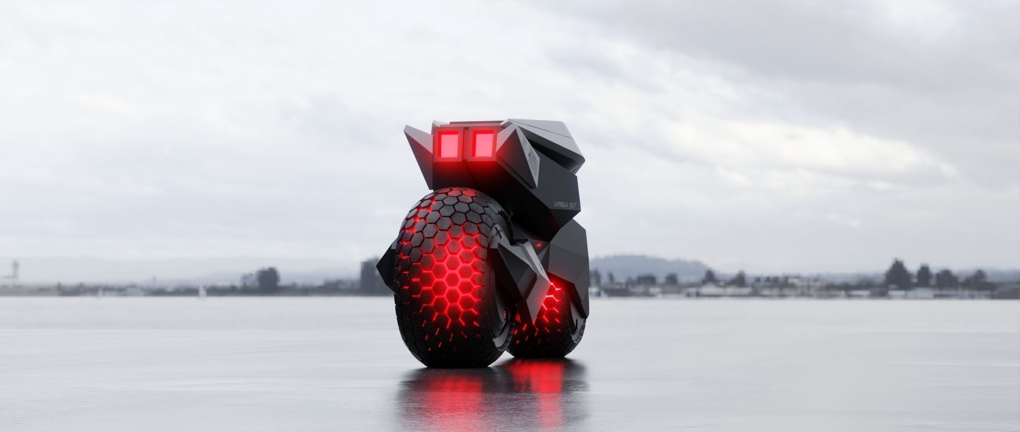 motorcycle robot 3D model_9