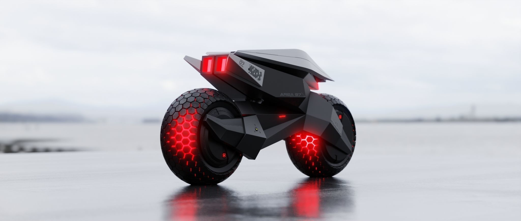 motorcycle robot 3D model_13