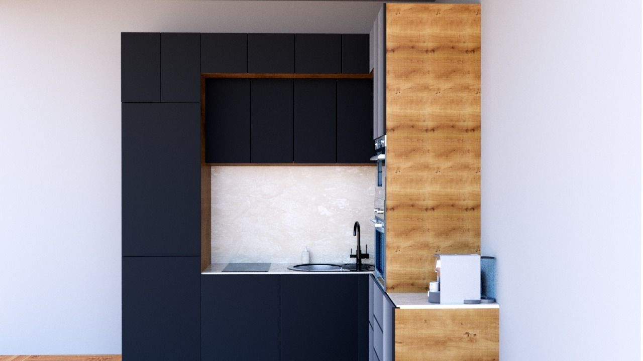 Modern kitchen 3D model_3