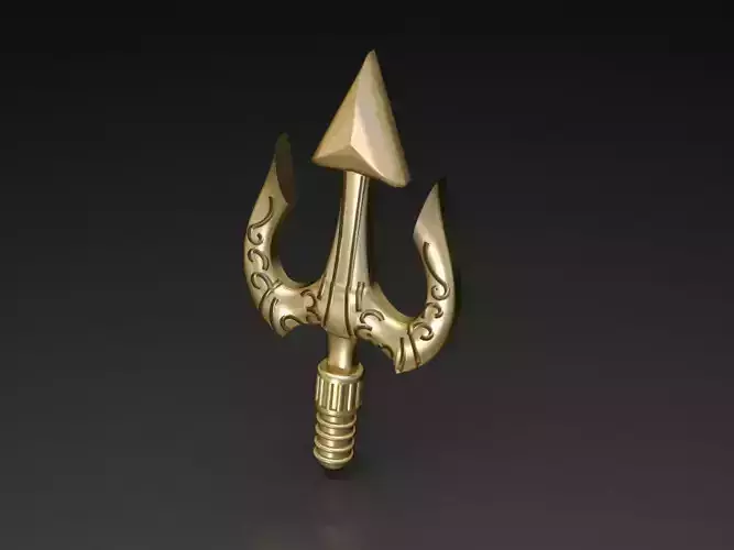 Poseidon Trident 3D print model
