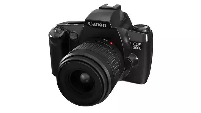 Camera Canon EOS 3000 3D model