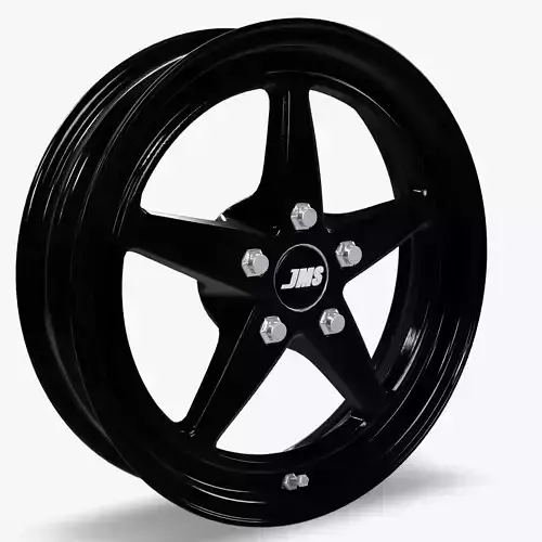 JMS Avenger Series Race Front Wheel Black