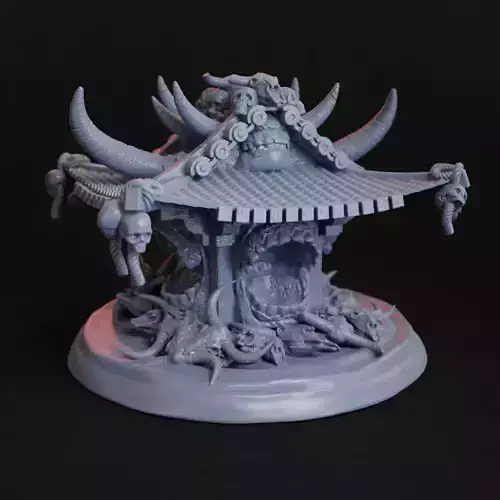 Jujutsu Malevolent Shrine 3D print model